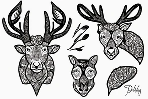 Deer
guava
jasmine flower tattoo idea