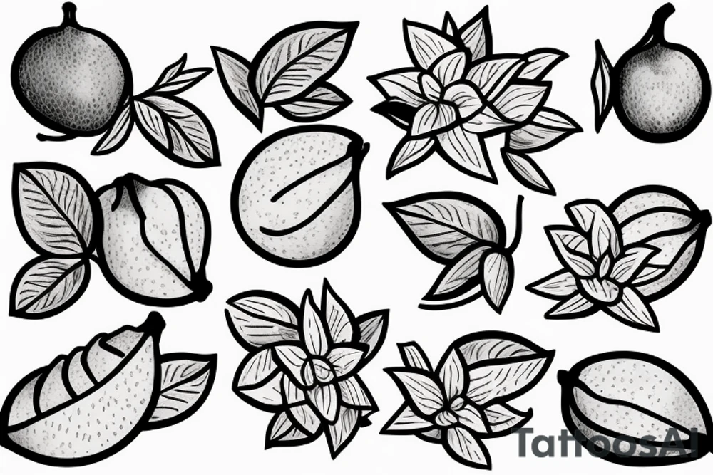 guava fruit
jasmine flower tattoo idea