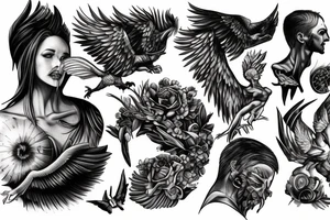 Icarus tattoo idea