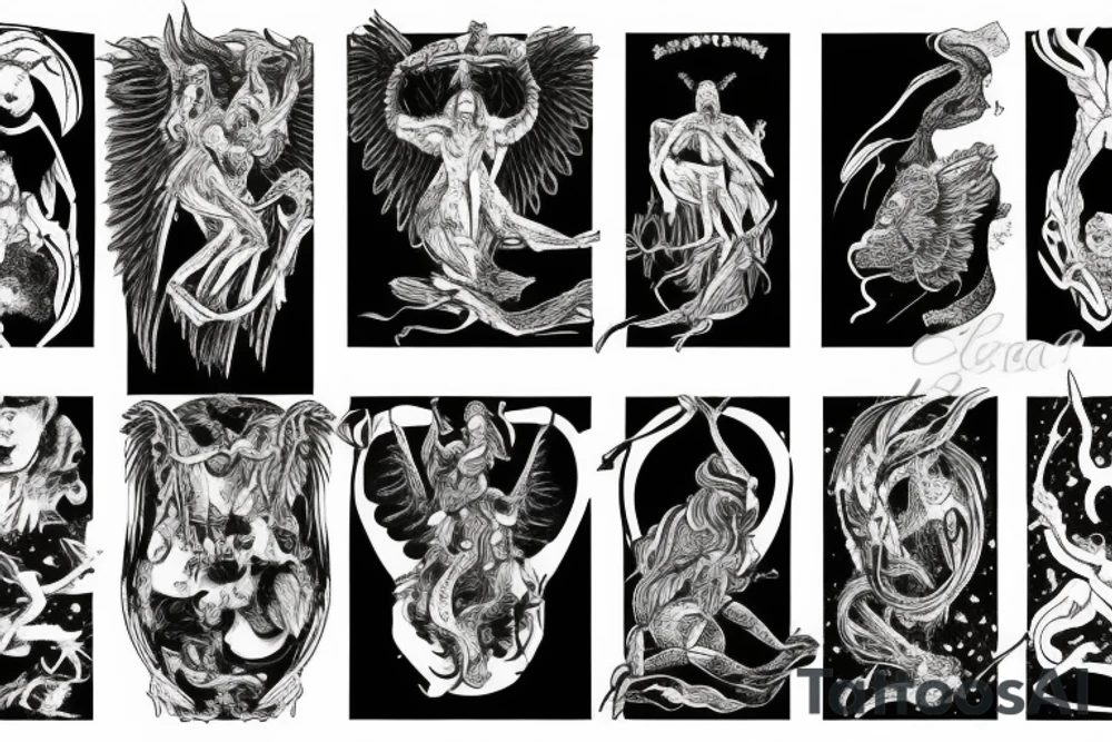 Icarus tattoo idea