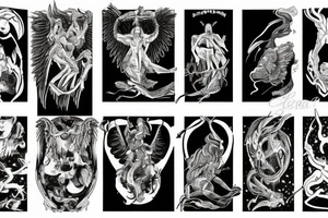 Icarus tattoo idea