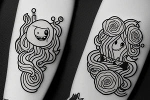Adventure Time Marceline tattoo idea