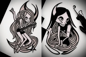 Marceline the Vampire tattoo idea
