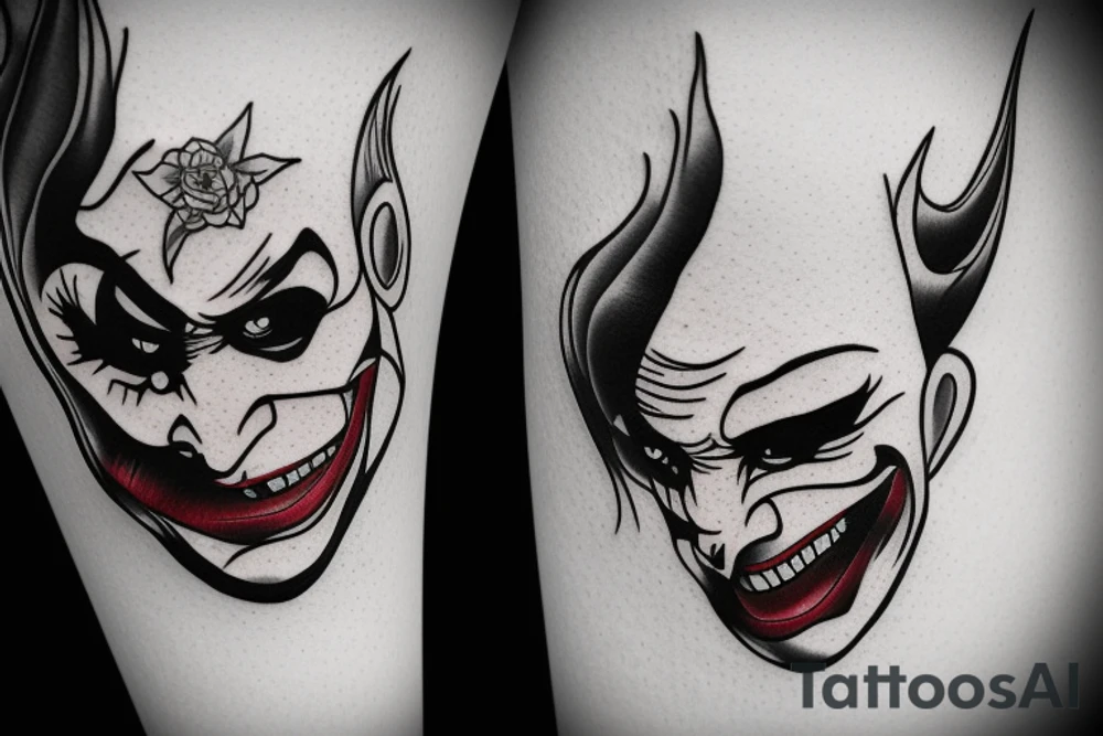 joker tattoo idea