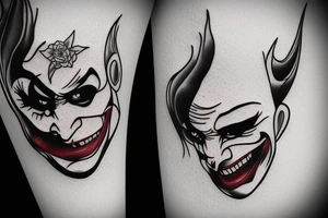 joker tattoo idea