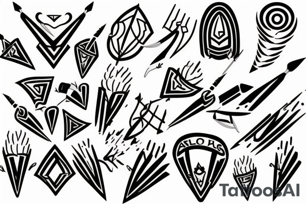 arrows tattoo idea