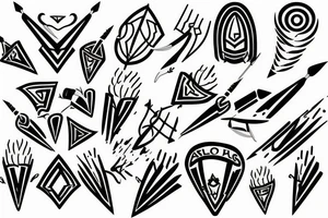 arrows tattoo idea