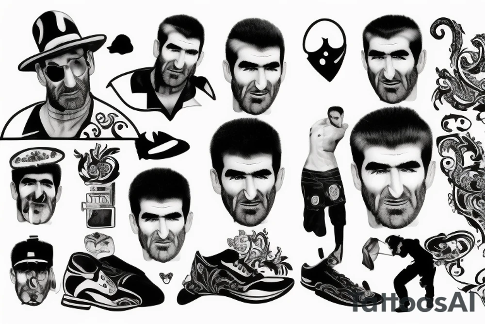 Eric Cantona tattoo idea