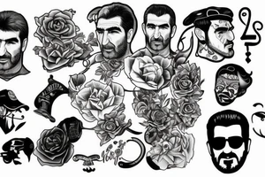 Eric Cantona tattoo idea