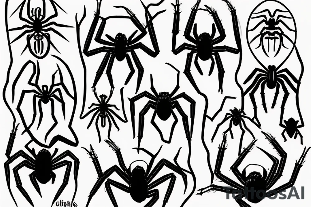 spider tattoo idea
