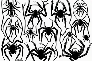 spider tattoo idea