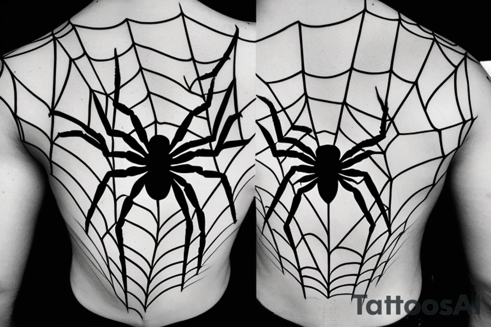 spider tattoo idea