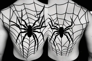 spider tattoo idea