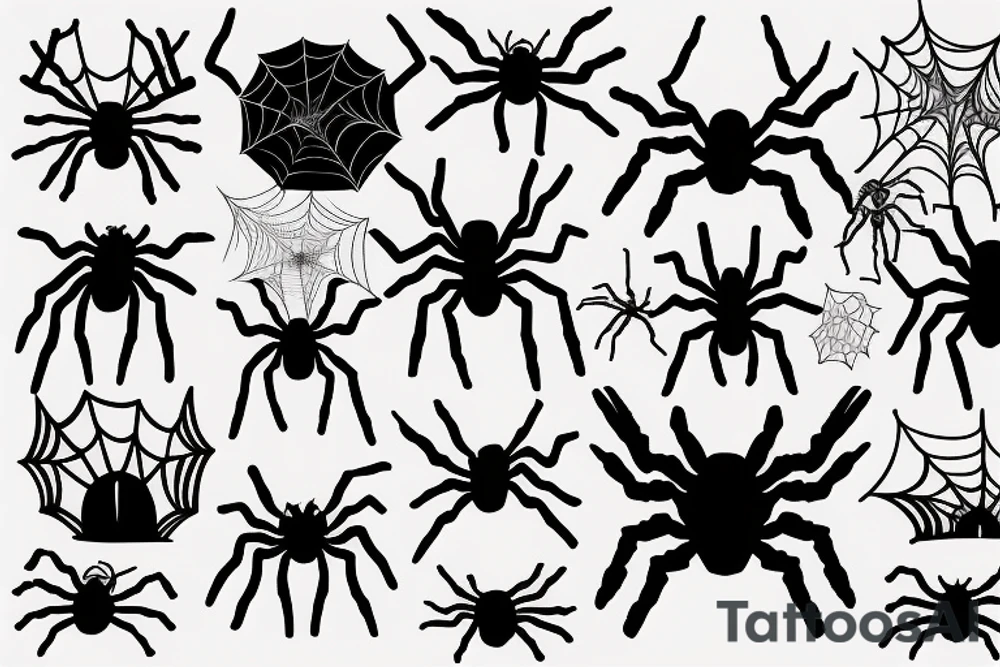 spider tattoo idea