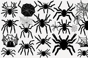 spider tattoo idea
