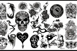 Number 8 tattoo idea