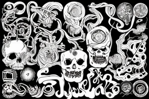 Number 8 tattoo idea