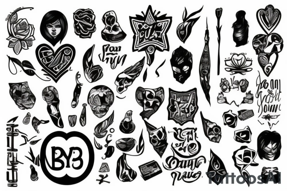 Text: ByLyTy tattoo idea
