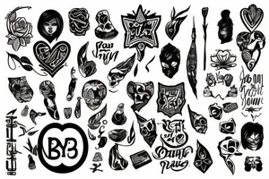 Text: ByLyTy tattoo idea