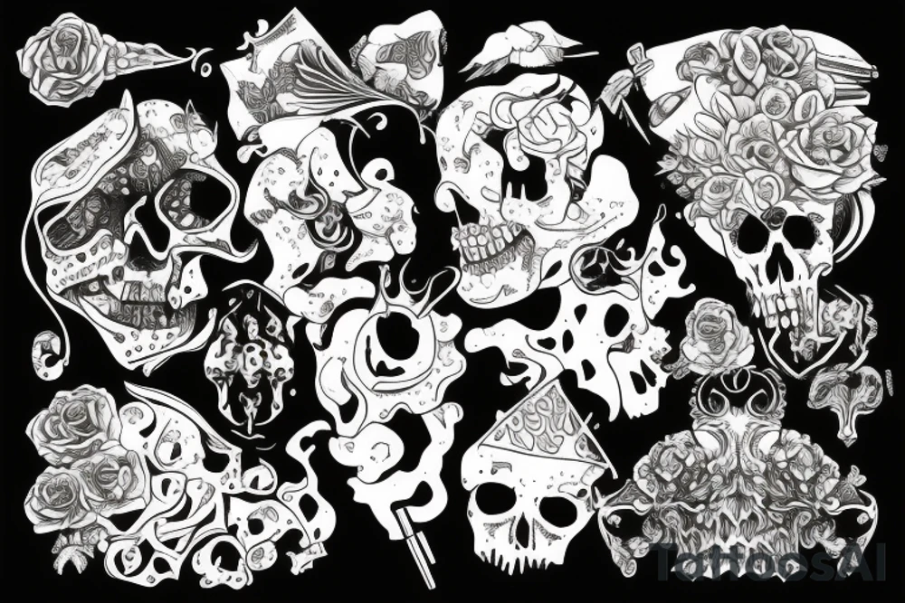 backrooms tattoo idea