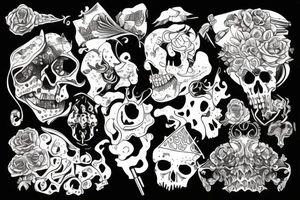 backrooms tattoo idea