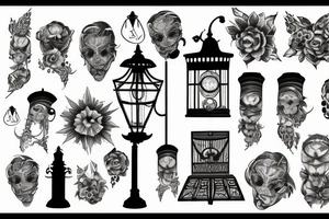 streetlight tattoo idea