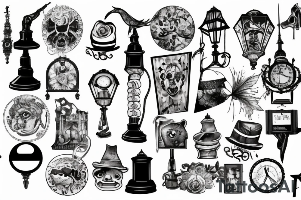 streetlight tattoo idea