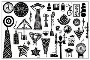 streetlight tattoo idea