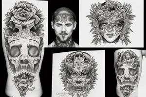 Man behind csmera tattoo idea