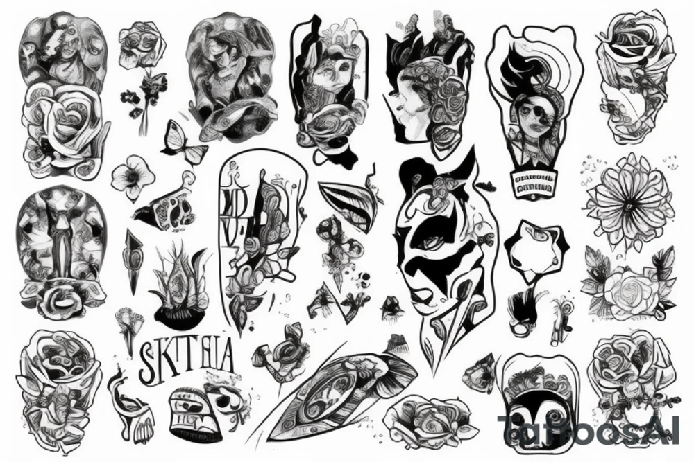 Улитка, космос tattoo idea