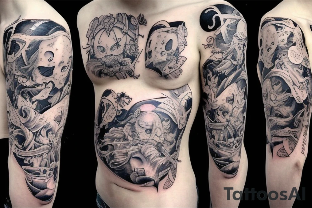 Real kings do king things in cursive on the chest tattoo idea