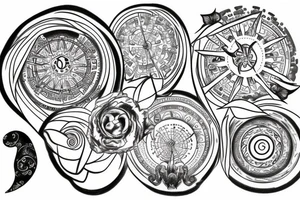 Wheel of dhamma tattoo idea