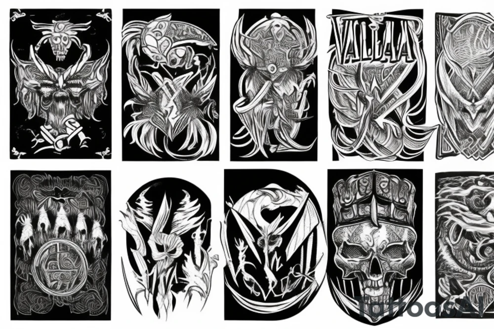 Valhalla tattoo idea