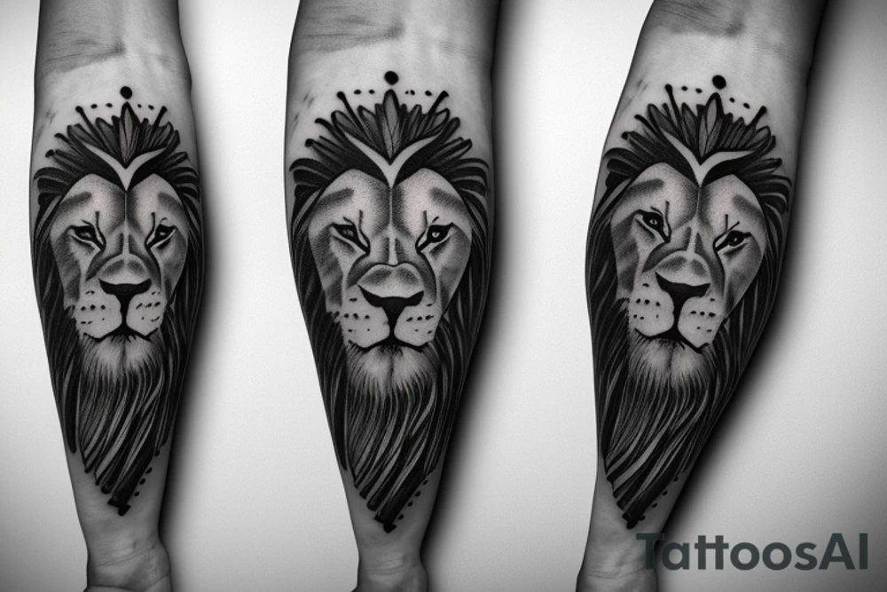 Lion, clock, Peace, smoothe tattoo idea