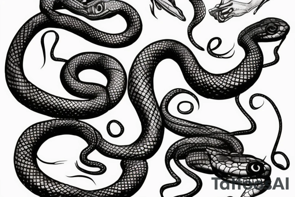 Snake tattoo idea
