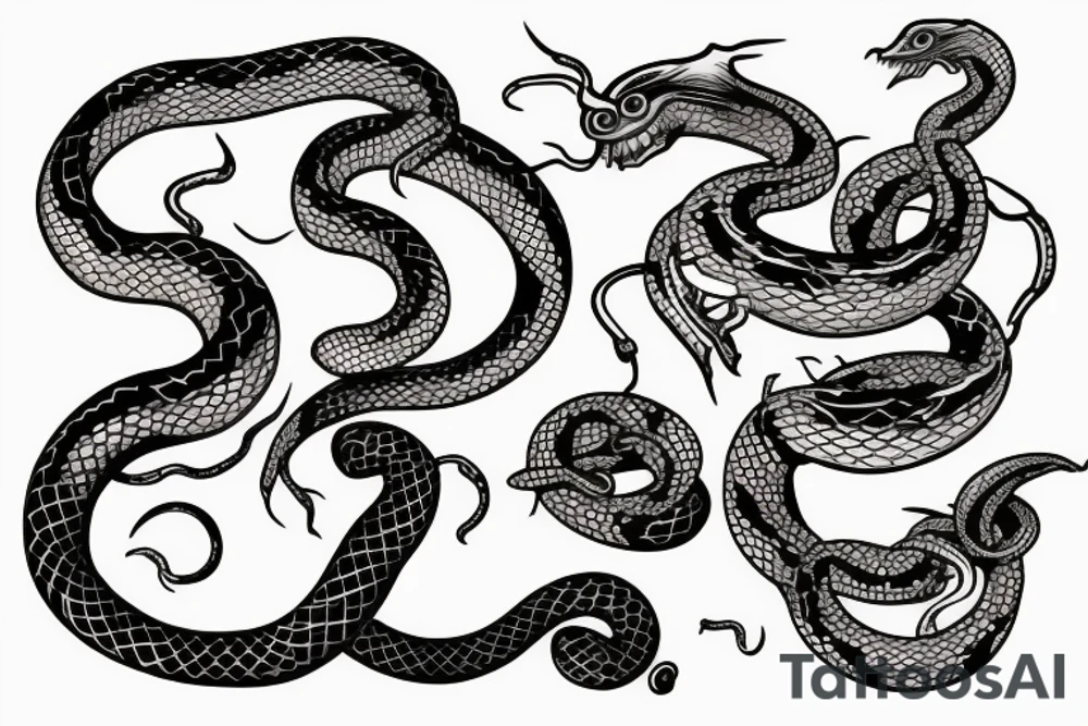 Snake tattoo idea