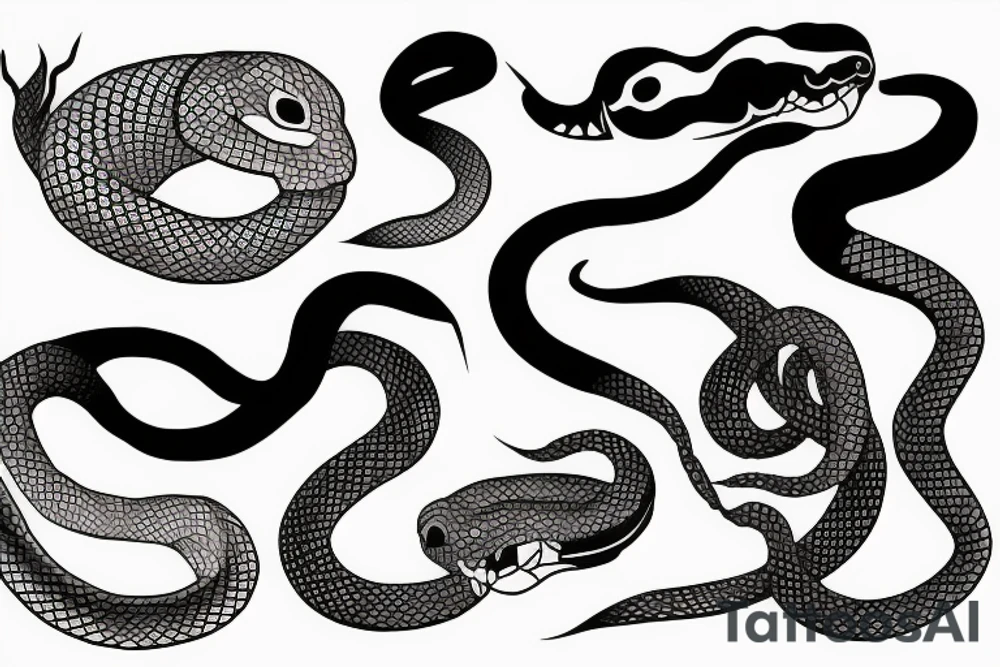 Snake tattoo idea