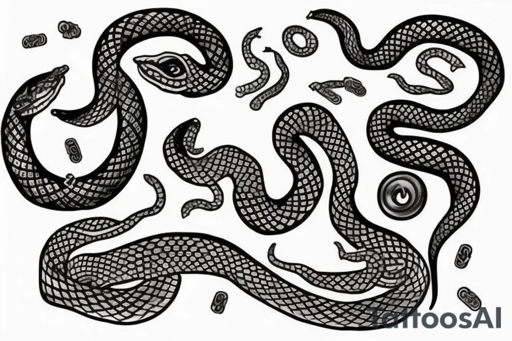 Snake tattoo idea