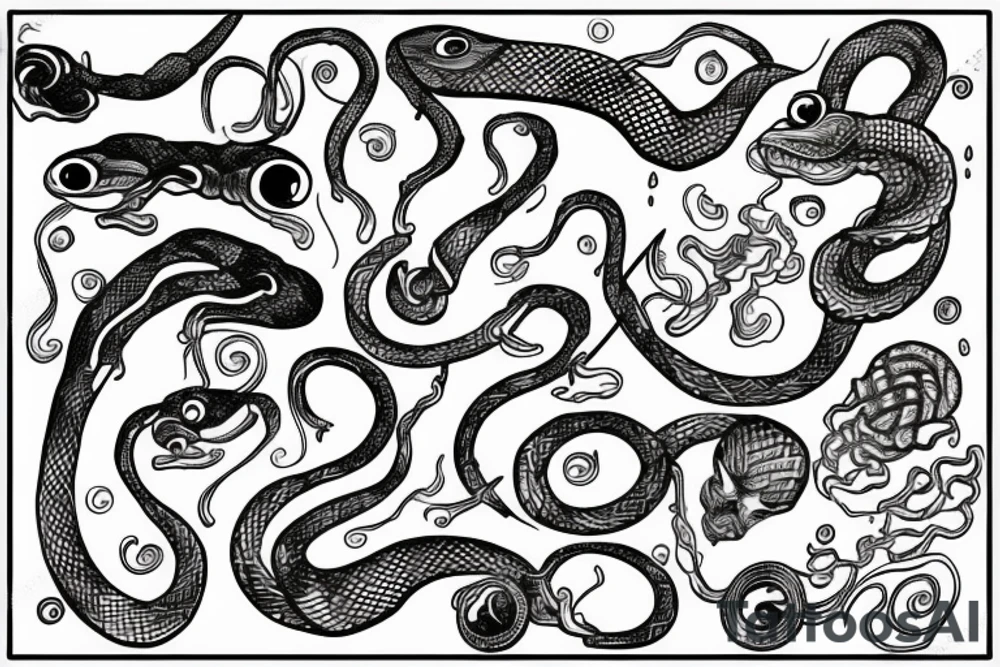 Snake tattoo idea