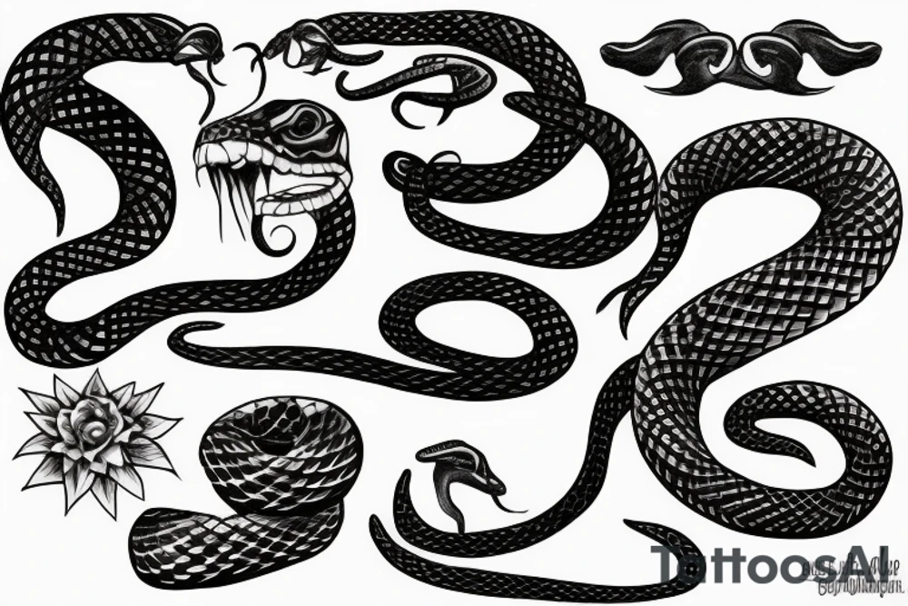 Snake tattoo idea