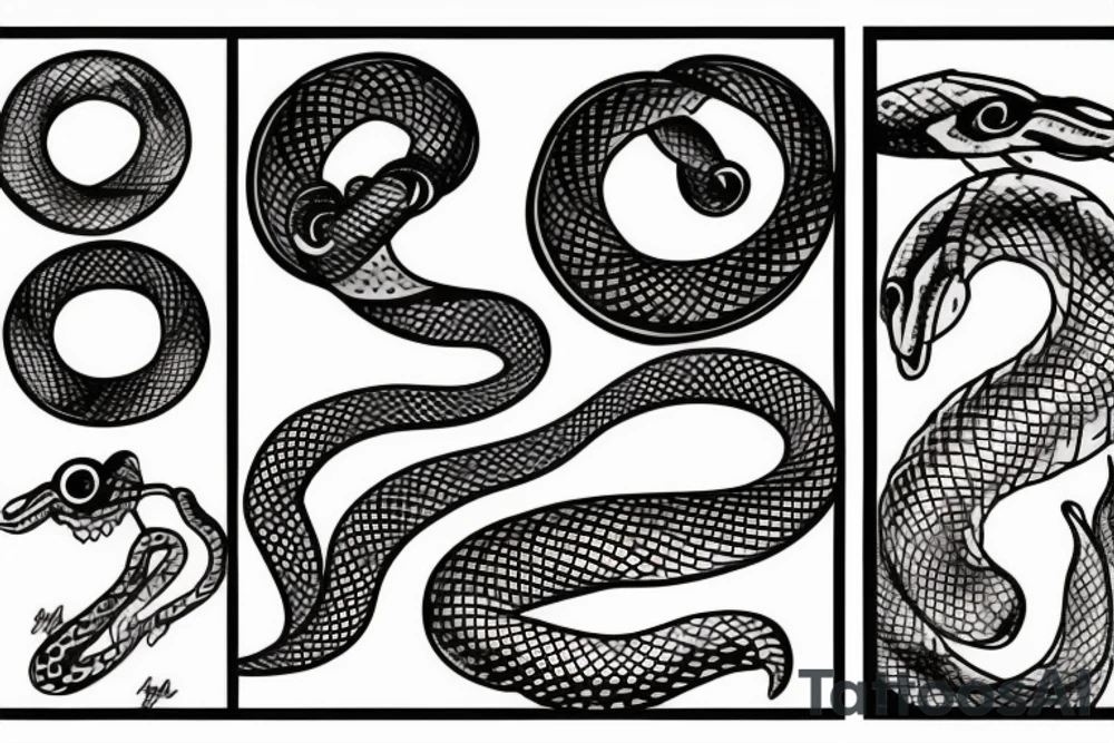 Snake tattoo idea