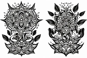 Candle cover up tattoo idea