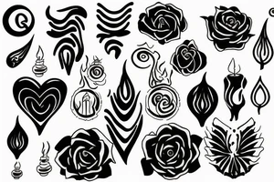Candle cover up tattoo idea