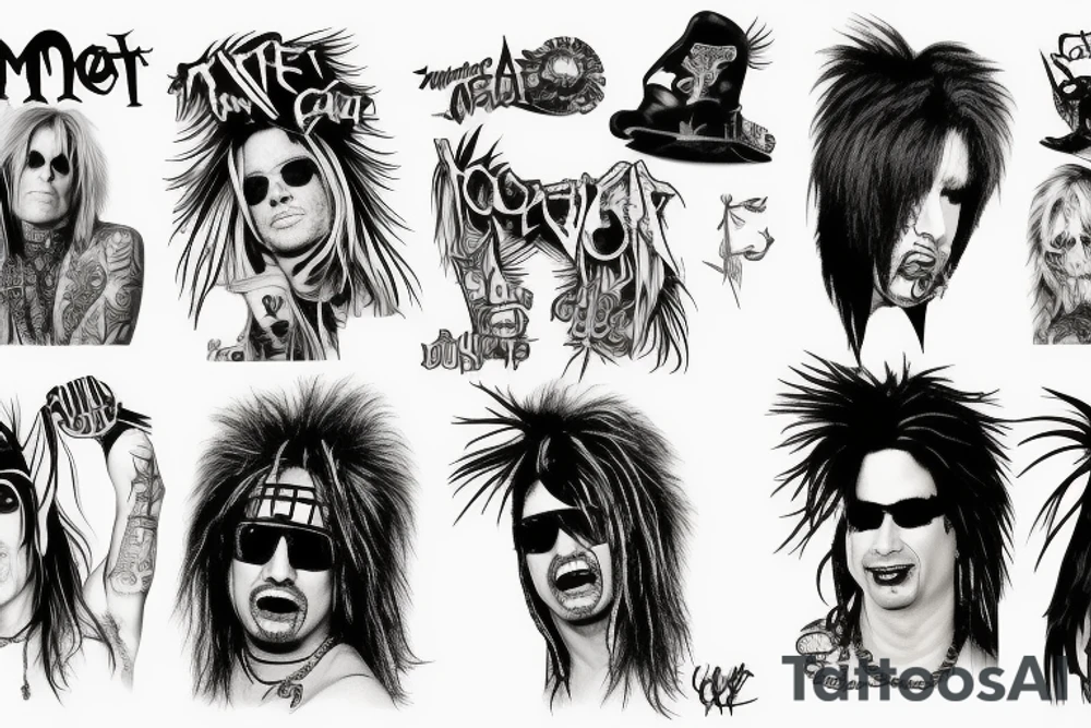 motley crue tattoo idea
