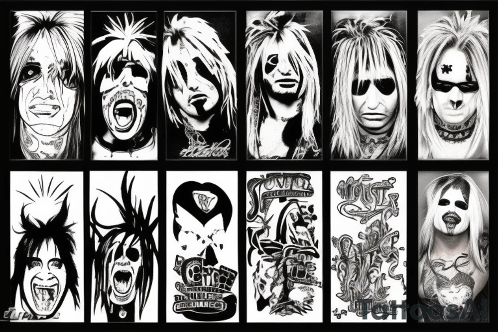 motley crue tattoo idea