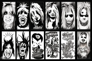 motley crue tattoo idea