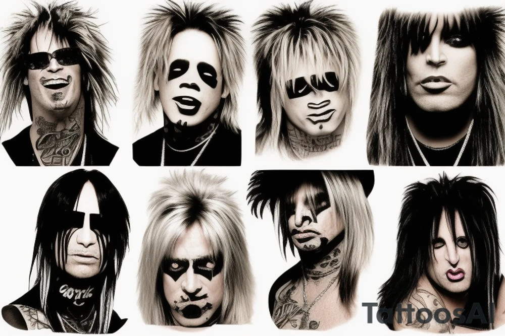 motley crue tattoo idea