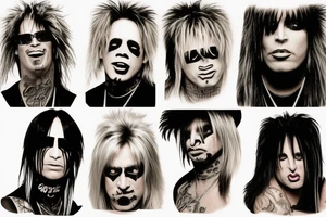 motley crue tattoo idea