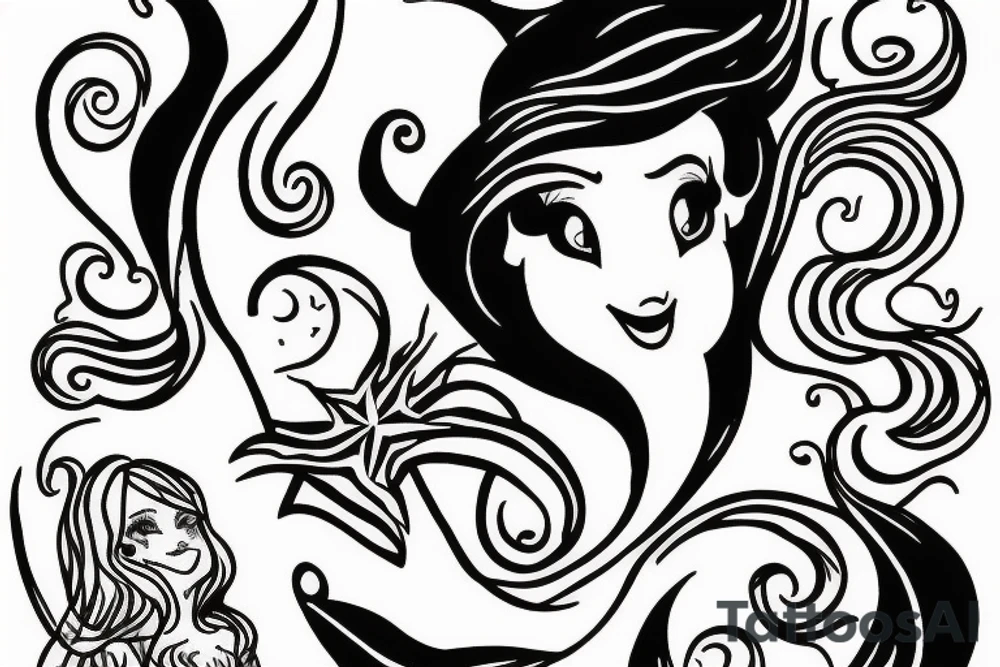 The little mermaid tattoo idea