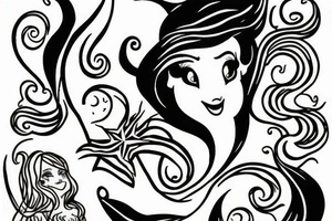 The little mermaid tattoo idea